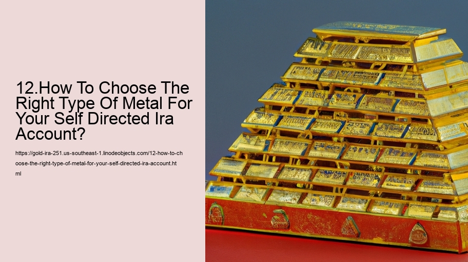 12.How To Choose The Right Type Of Metal For Your Self Directed Ira Account?  